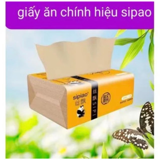 Thùng 30 gói _ giấy ăn gấu trúc sipiao siêu dai