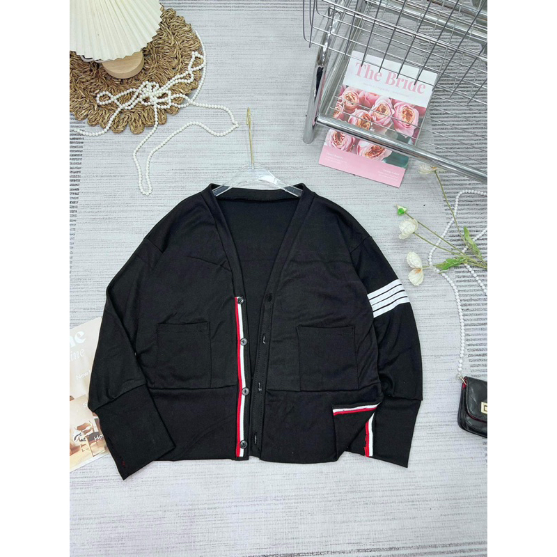 Áo khoác cadigan Thom gạch tay TC12