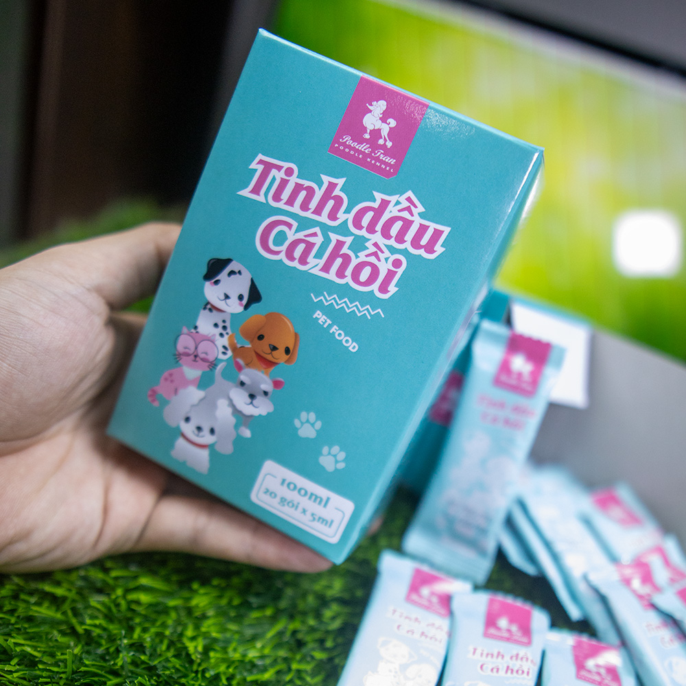 Tinh Dầu Cá Hồi Cho Thú Cưng