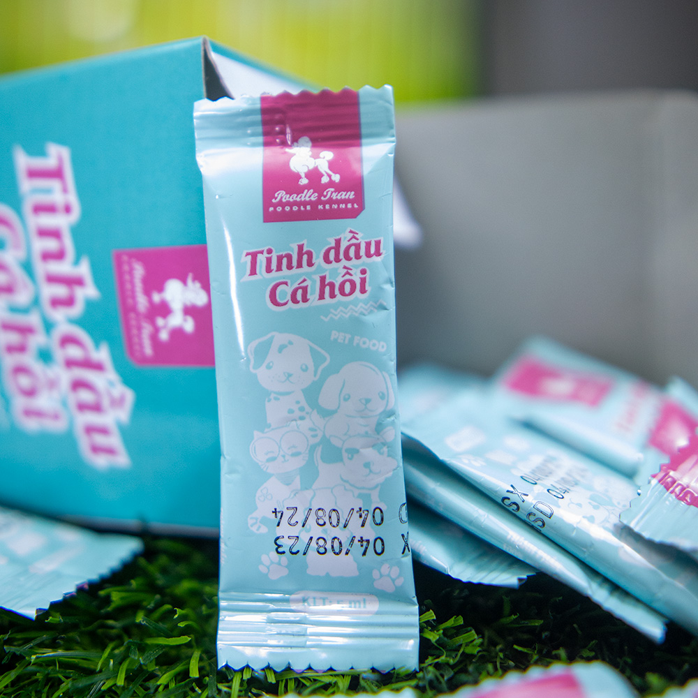 Tinh Dầu Cá Hồi Cho Thú Cưng
