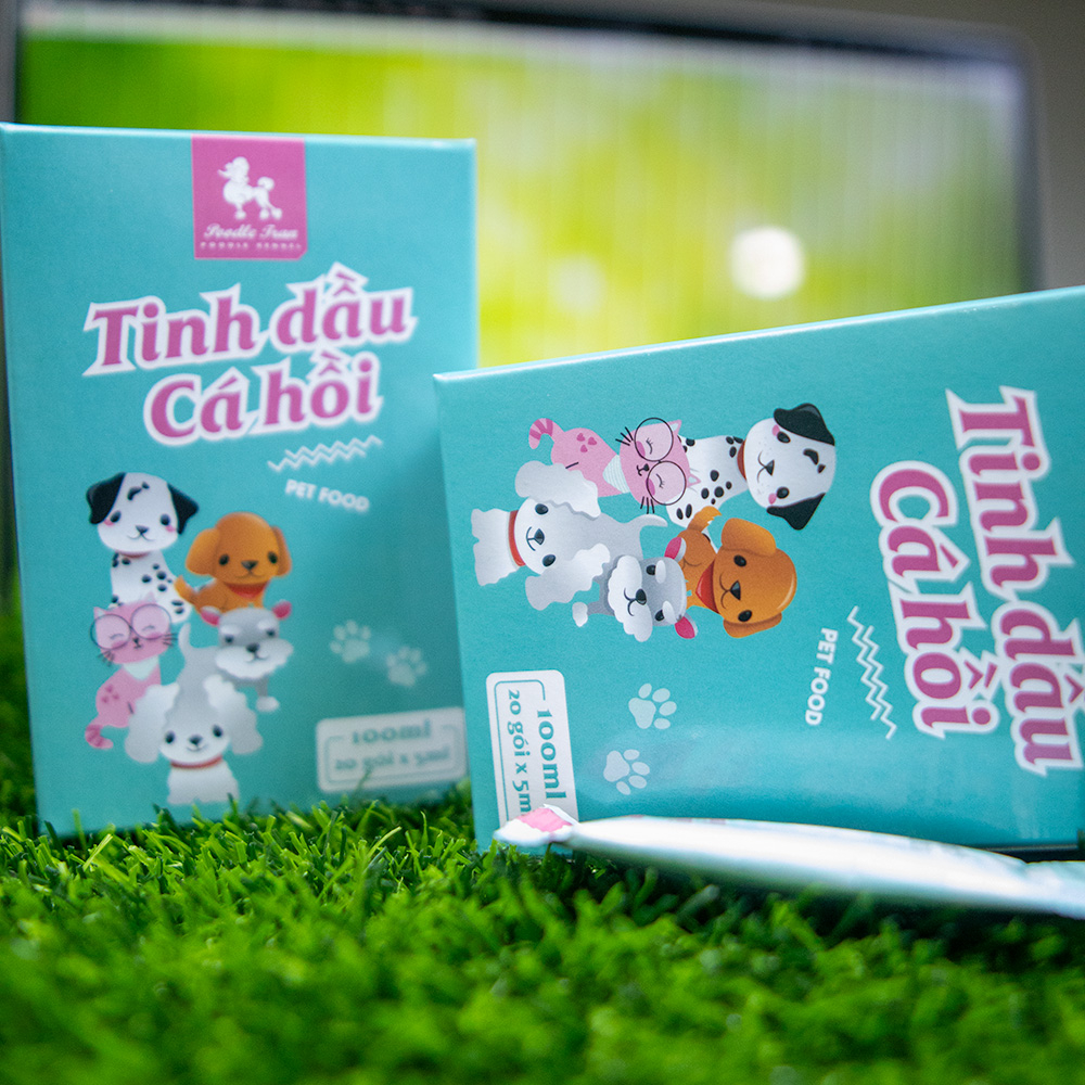 Tinh Dầu Cá Hồi Cho Thú Cưng