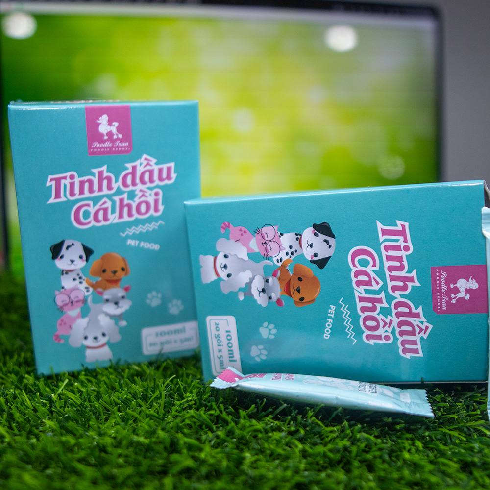 Tinh Dầu Cá Hồi Cho Thú Cưng