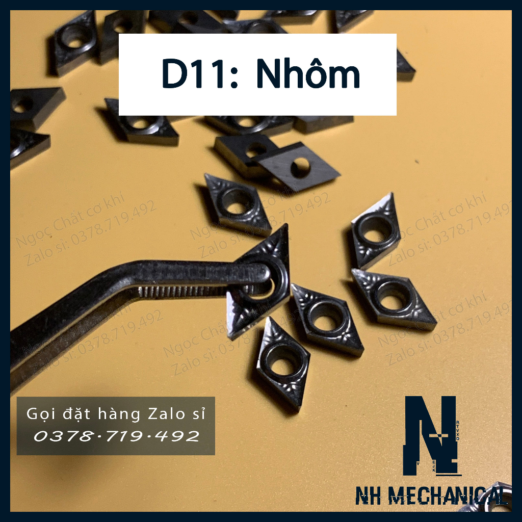 Chip D11 gia công nhôm (đồng, nhựa, gỗ) Nhật lướt (có sỉ)