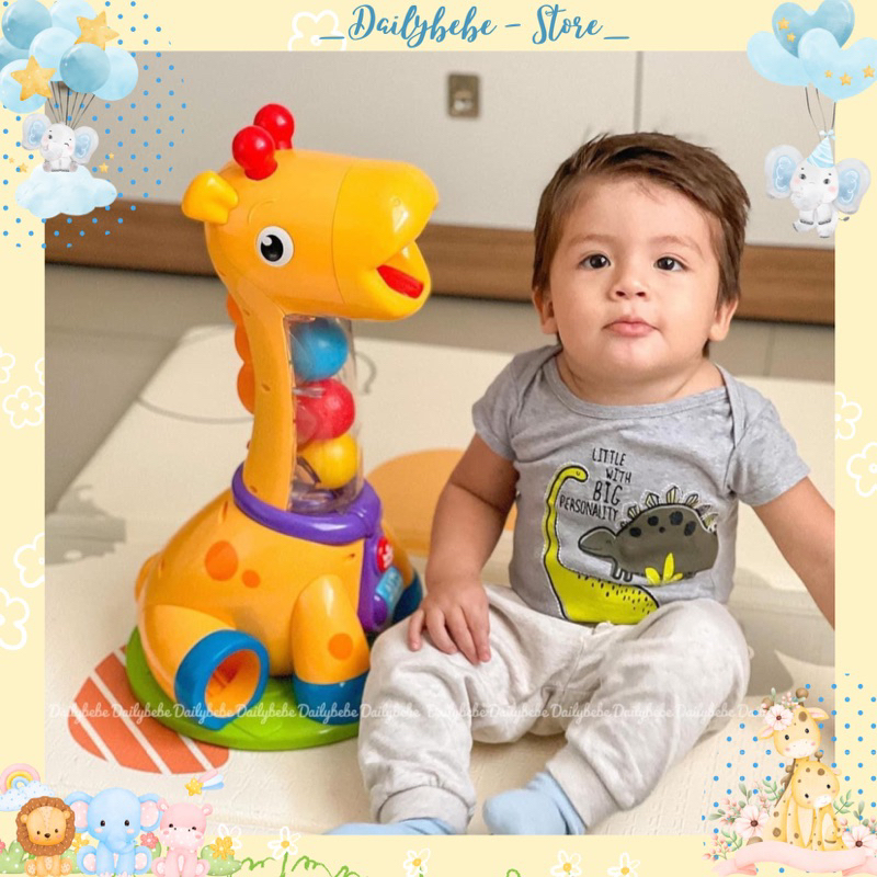 ĐỒ CHƠI HƯƠU - ẾCH NHẢ BÓNG BRIGHT STARTS