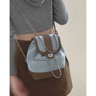 𝐁𝐥𝐚𝐮𝐞𝐁𝐥𝐮𝐦𝐞🦋 Balo Denim độc lạ cá tính