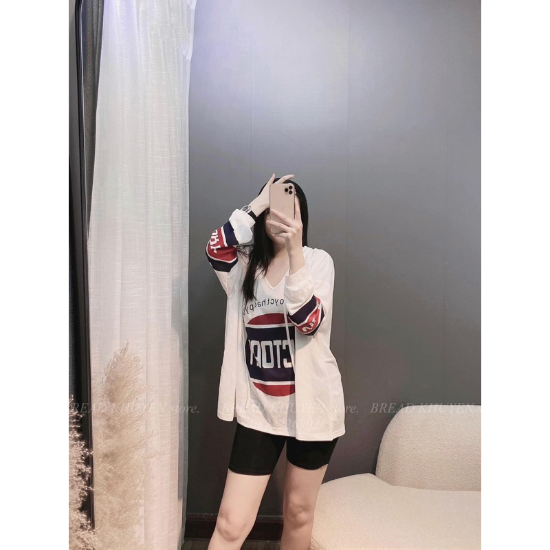 Áo Thun Giấy Dài Tay Quốc Dân/ Áo thun nữ Dáng Dài Có Mũ siêu hot / From rộng y ảnh /có ảnh thật