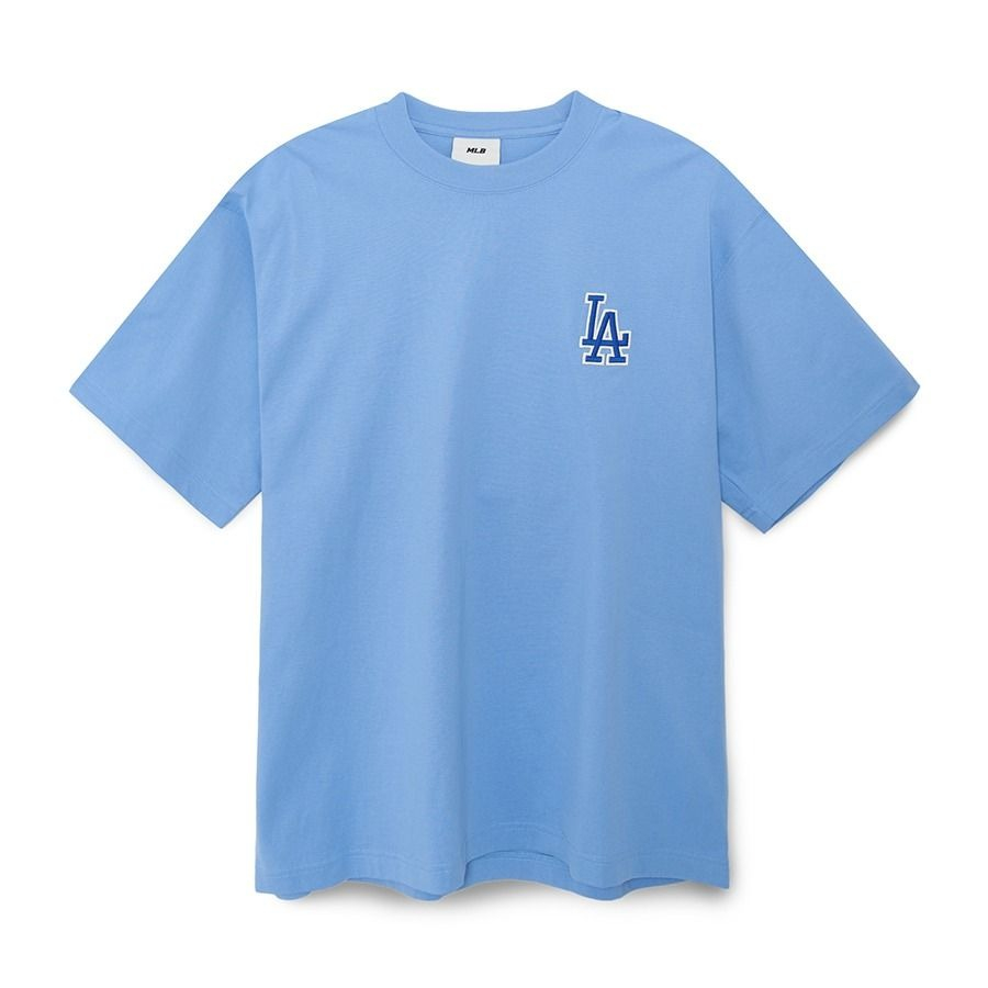 - ÁO THUN MLB - MONOGRAM BIG LOGO LA DODGER - XANH BLUE - CODE: 3ATSM0233-07CBL
