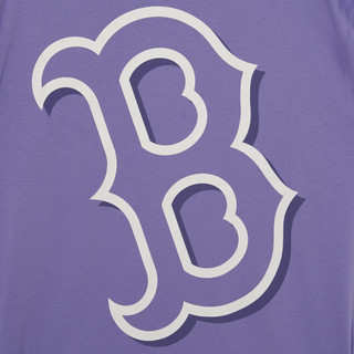 [CHÍNH HÃNG] - ÁO THUN MLB - BASIC MEGA LOGO B - TÍM - CODE: 3ATSB0433-43LDD