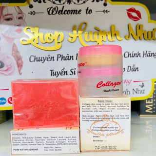 [CHÍNH HÃNG]Kem cặp collagen plus vit e dưỡng trắng da