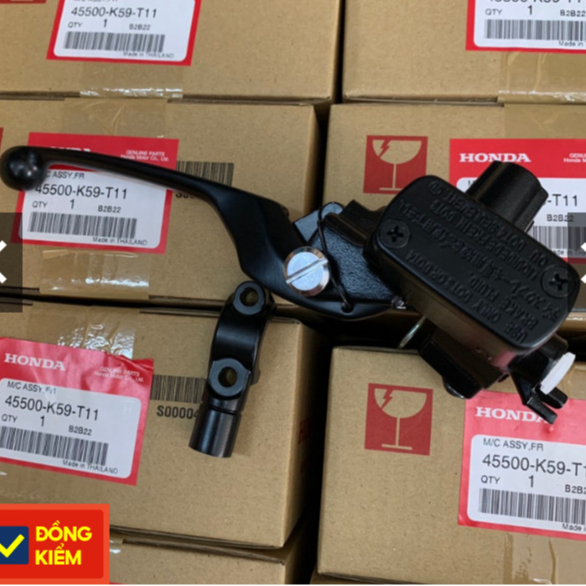Cùm đầu tay thắng Vario/Click 150 Zin Honda Thái Lan - 45500-K59-T11