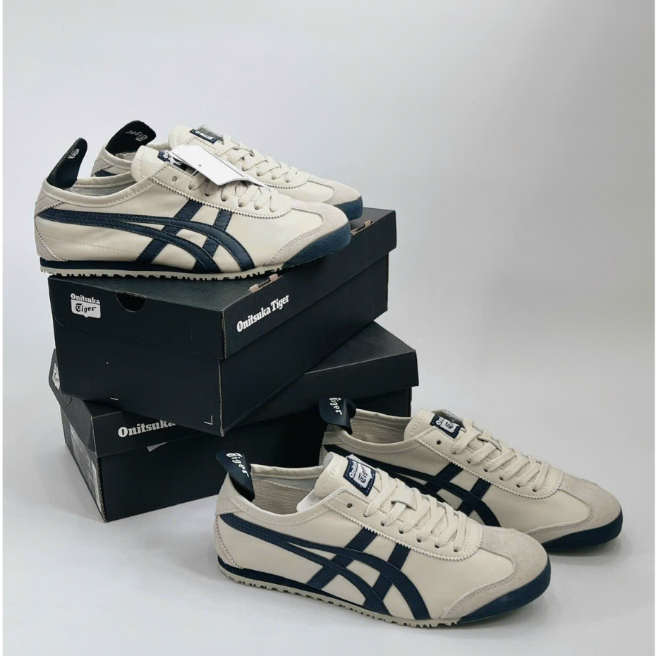 Giày thể thao  Onit.suka Tiger Mexico66 Birch/India ink Latte -Full box