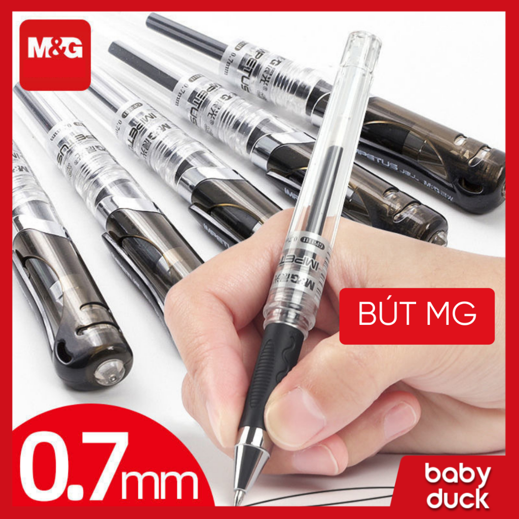 Bút gel nước MG Aodemei Odemei ngòi 0.7mm 1mm 0.5mm luyện viết tiếng Trung Nhật Hàn, bút mực nước rèn chữ đẹp