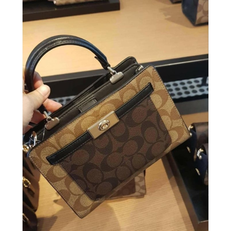 TÚI COACH MINI LANE TOP HANDLE