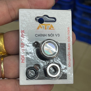 Bộ tán chụp ốc chỉnh nồi cts inox 304, xe wave, dream, future