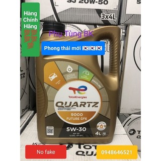 Dầu nhớt động cơ Total 9000 5w30 Hàn quốc 4L chính hãng