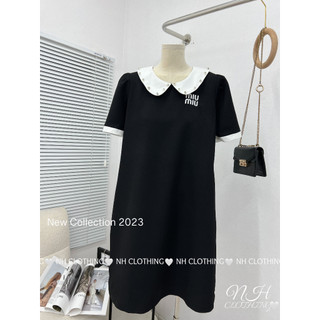 Váy miu niu cổ khâu đá sm