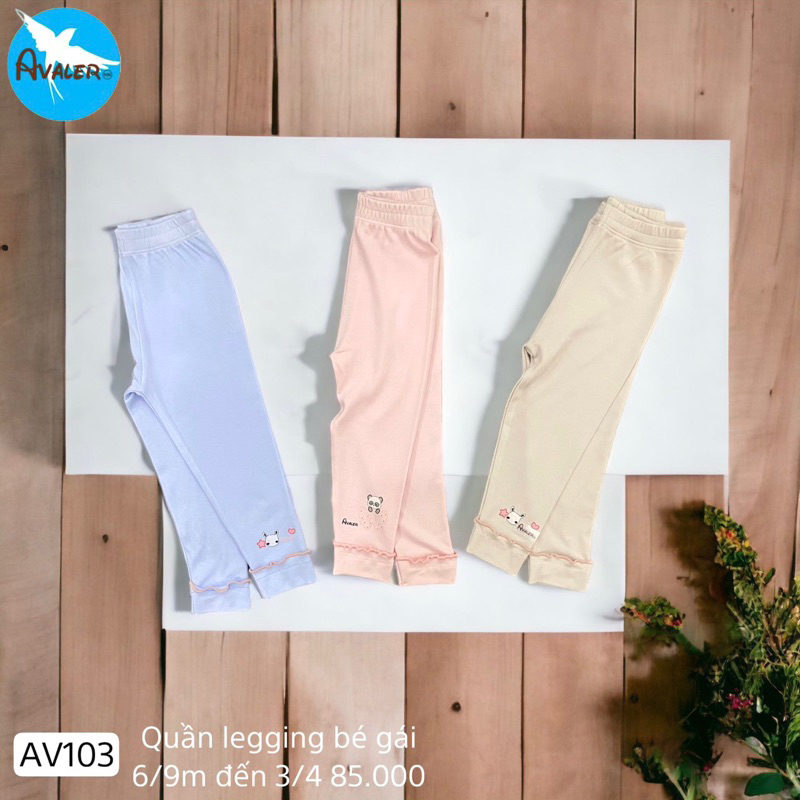 Quần Legging Mềm Mịn Hãng Avaler Cho Bé 9m-4y
