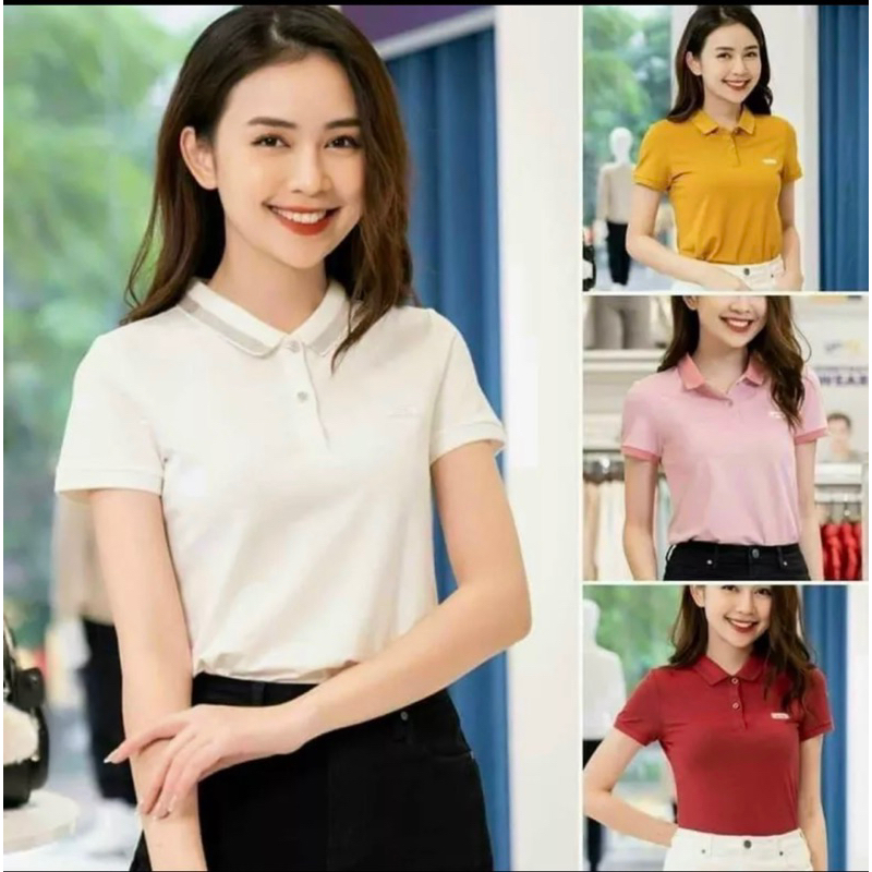 Áo polo nam nữ cổ bẻ phong cách trẻ trung ,chất liệu vải cotton mắt chim mềm mịn thoáng mát co giãn 4chiều | BigBuy360 - bigbuy360.vn