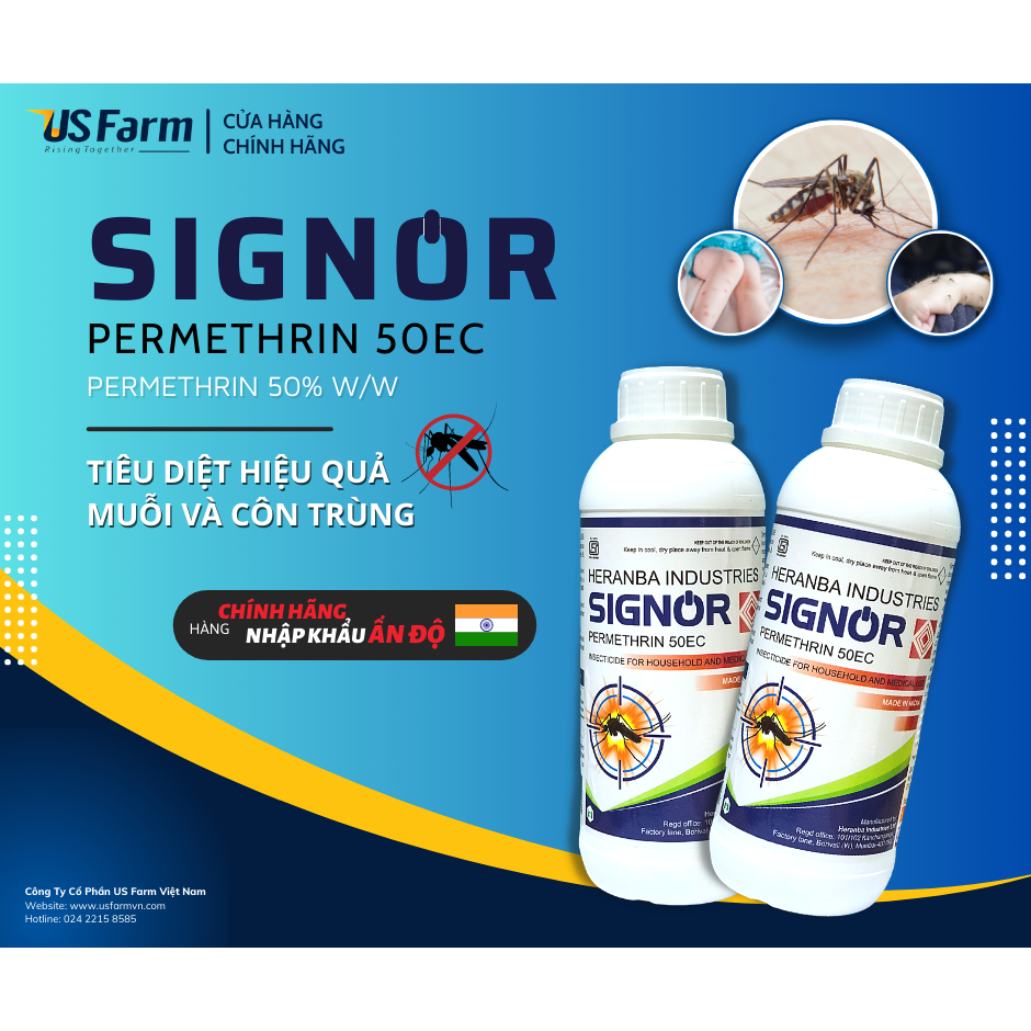 Chế Phẩm Diệt Côn Trùng Signor 50EC 100ml
