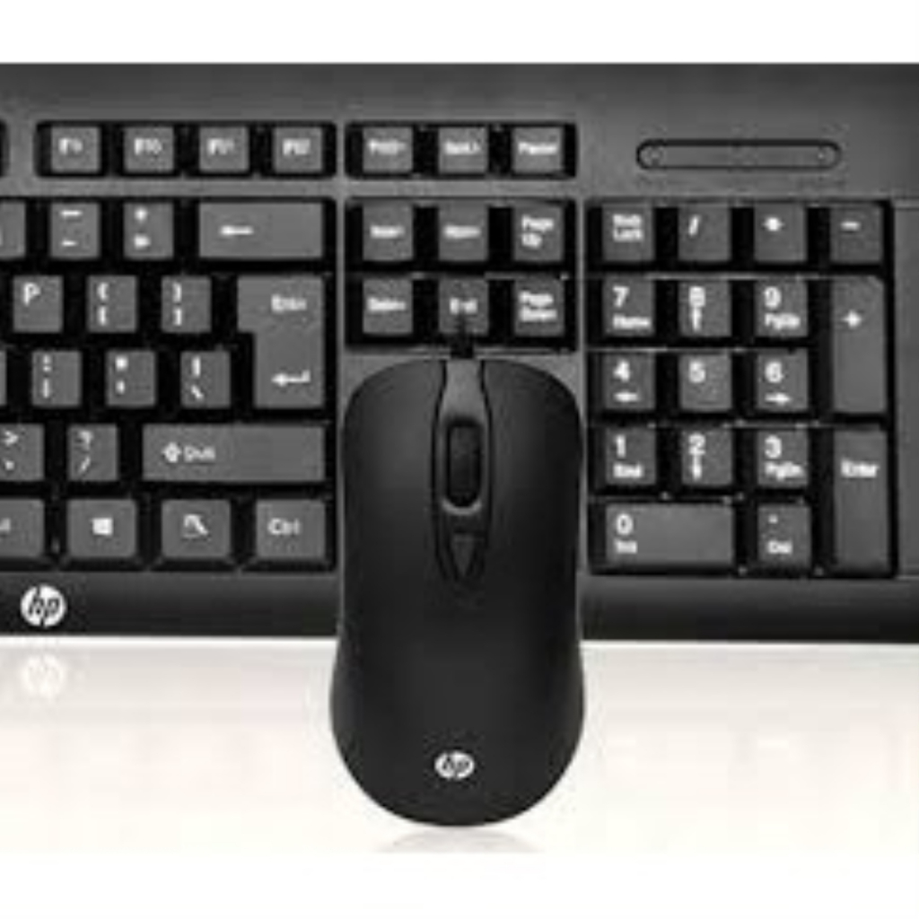 Bộ Chuột Và Phím ✨Free Ship✨ Bộ Phím Chuột HP KM100 Có Dây - Loại Tốt- Bảo Hành 12 Tháng - Chuyên Văn Phòng/ Game