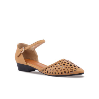 [HCM] Giày Sandal Hạnh Dung HD29138AY ( Màu Kem - Bò - Đen - Trắng )