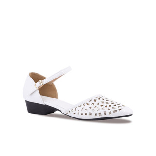 [HCM] Giày Sandal Hạnh Dung HD29138AY ( Màu Kem - Bò - Đen - Trắng )