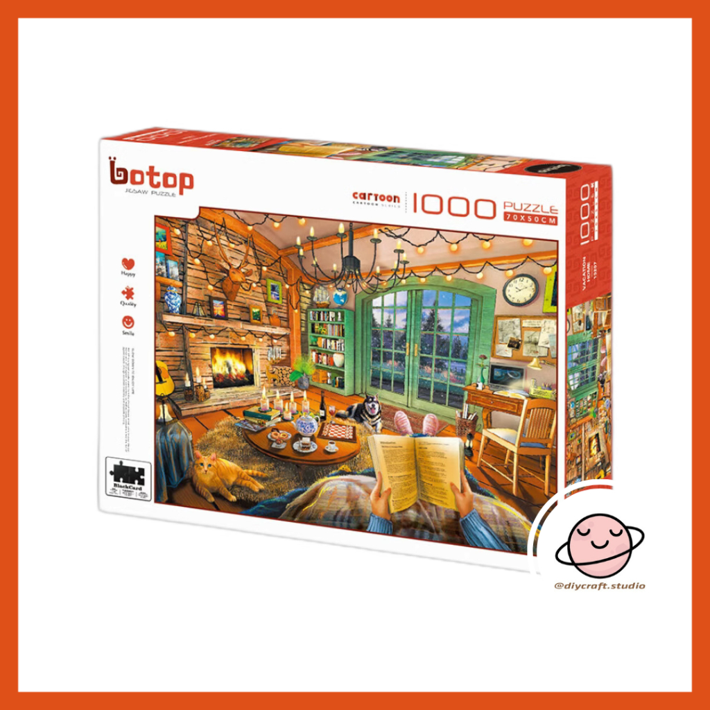 < Vacation home > Tranh ghép hình Botop 1000 mảnh - JigsawPuzzle 1000pcs - Botop BlackCard