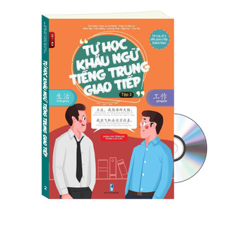 Sách-tự học khẩu ngữ tiếng trung giao tiếp tập 2+dvd tài liệu