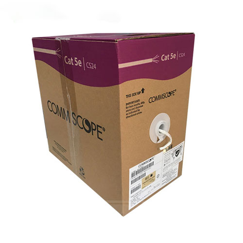 Thùng cáp mạng 5e commscope dùng cho kết nối thiết bị wifi và camera