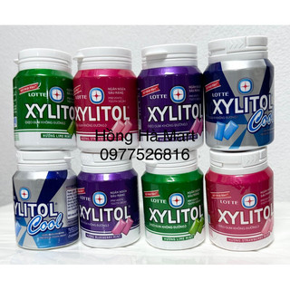 Lo Kẹo cao su Xylitol (kẹo gum không đường) lọ 58g