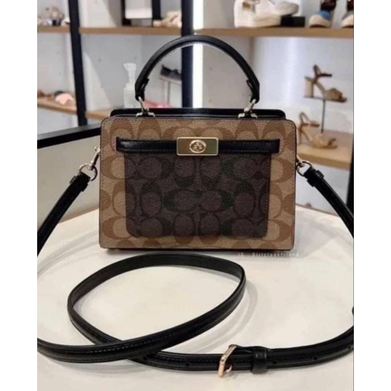 TÚI COACH MINI LANE TOP HANDLE