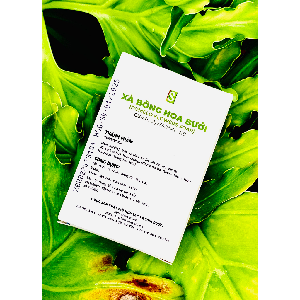 Xà Bông Hoa Bưởi