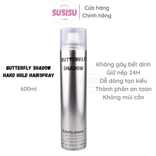 Keo xịt tóc butterfly shadow hard hold hairspray | kem sịt tóc giữ nếp
