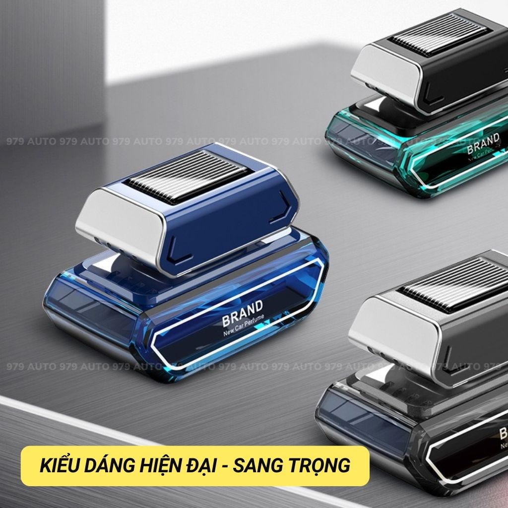 Nước hoa ô tô cao cấp BRAND khử mùi xe hơi tạo hương thơm dễ chịu dung tích 60ml