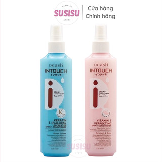 Xịt dưỡng phục hồi tóc dcash intouch keratin & hyaluron / vitamin e perfecting