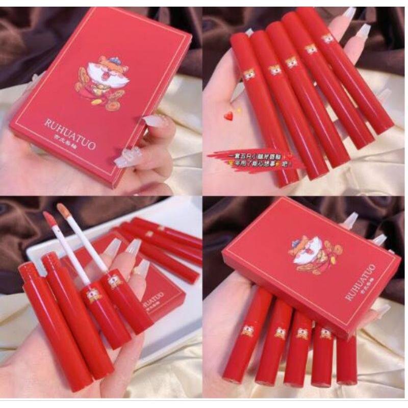 Set 5 Cây Son  RUHUOTUO Nội Địa Trung