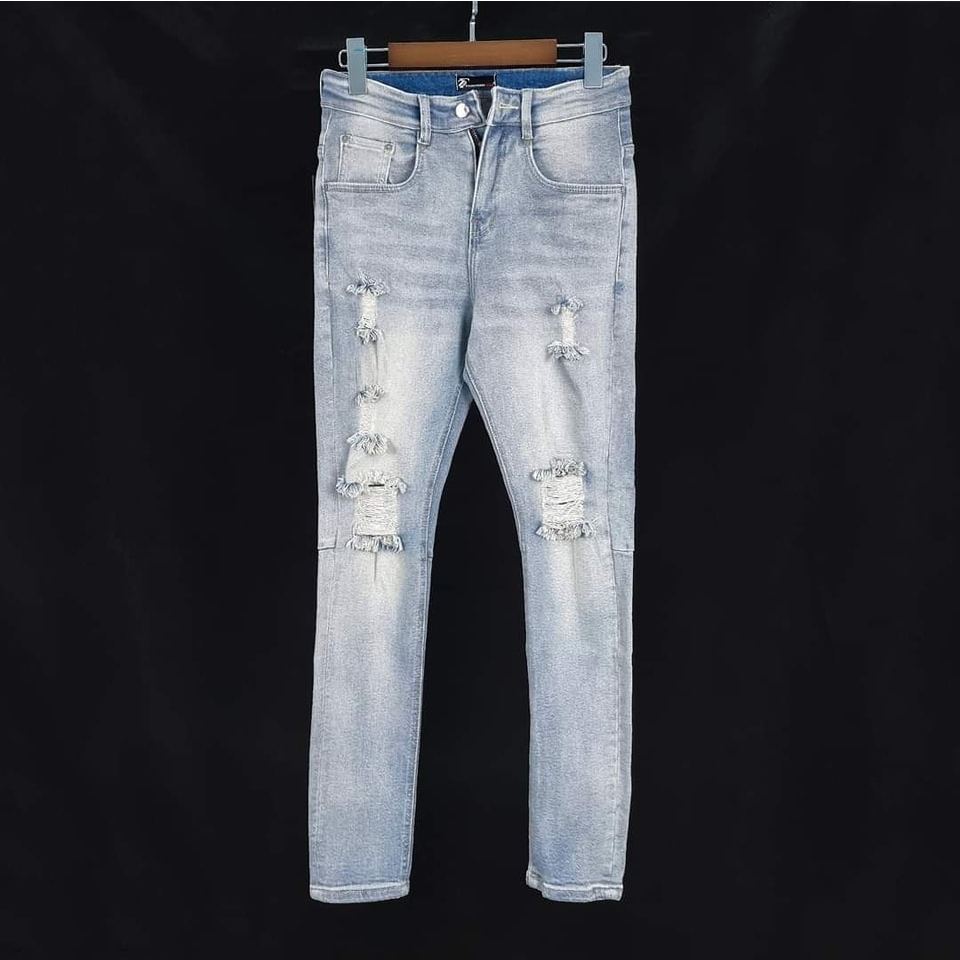 Quần jean skinny rách sước QJ3