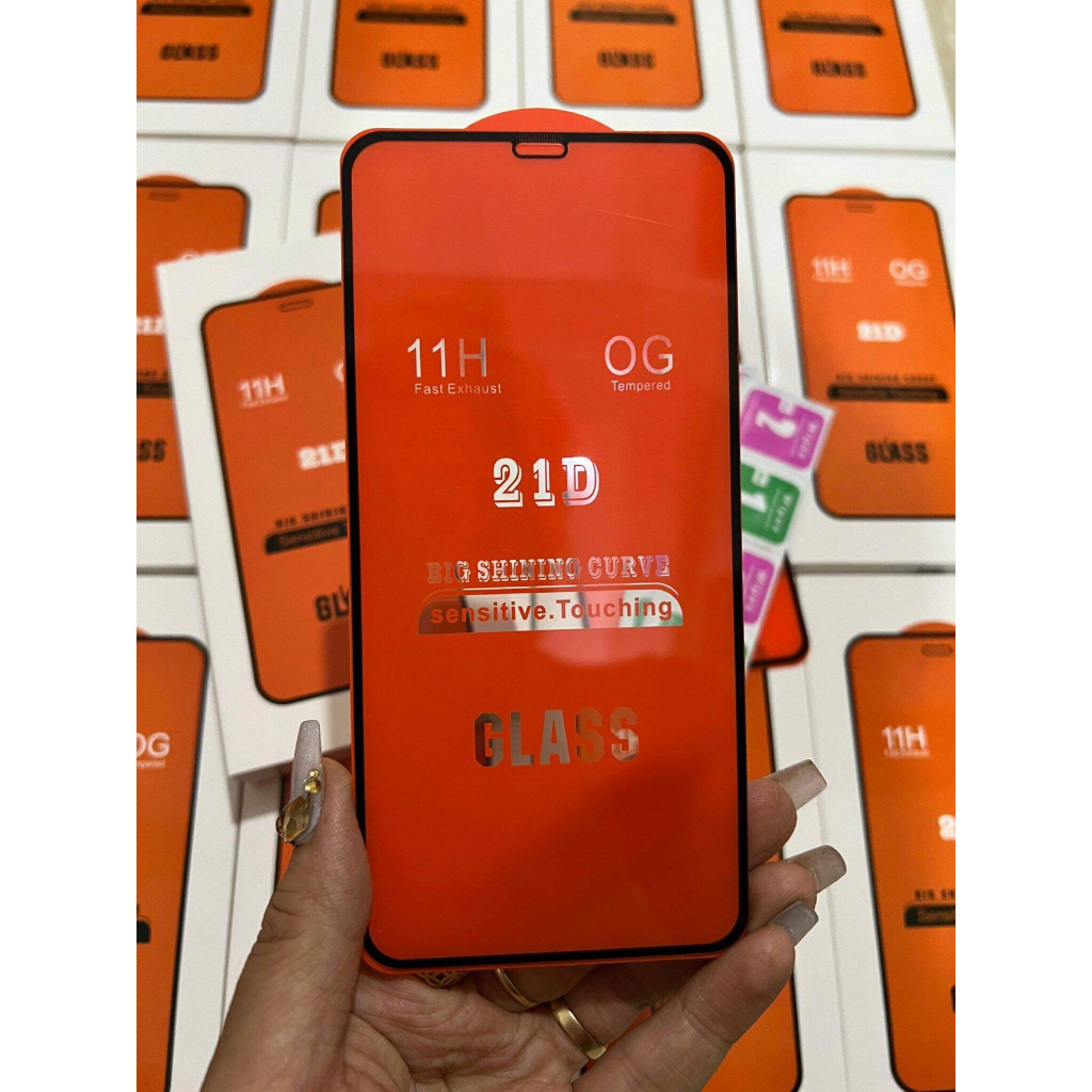Kính cường lực 21D iPhone 6/6S 7G 8G 6 PLUS 6S PLUS 7 PLUS 8 PLUS 11 11PRO 11 PRO MAX 12 12 PRO 12 PRO MAX 13 13 PRO....