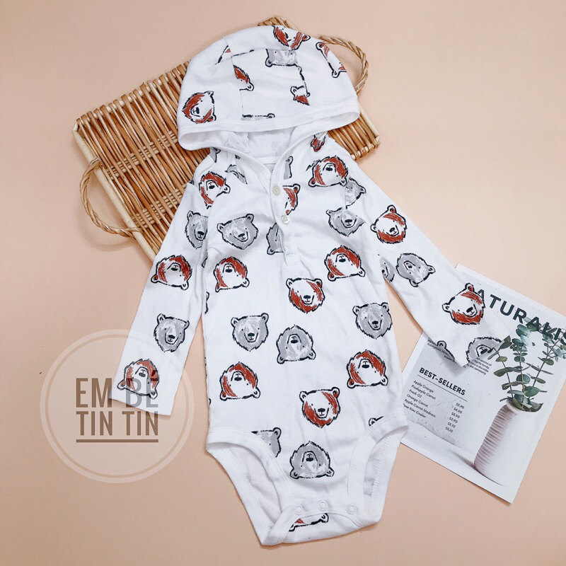 Body chip dài tay cho bé