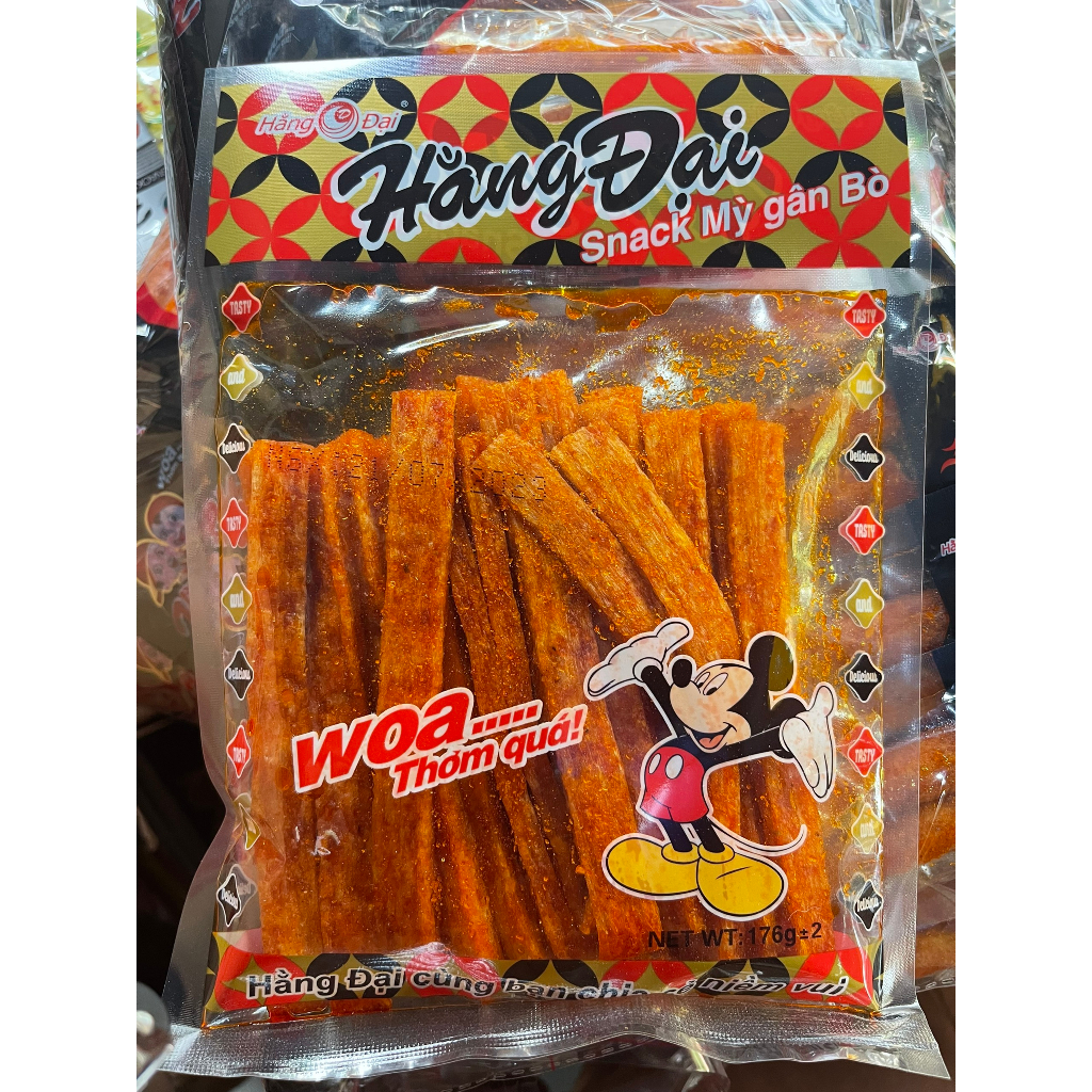 Snack mỳ gân bò Hằng Đại