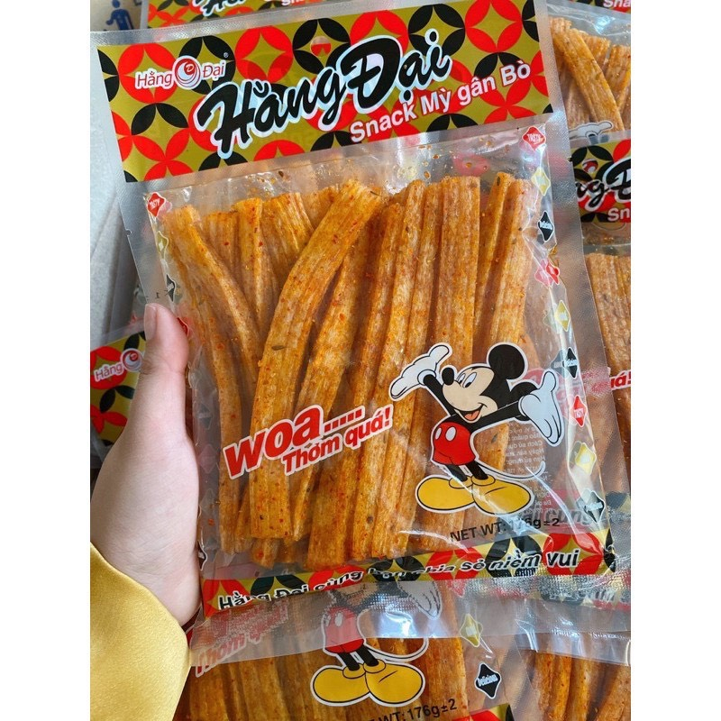 Snack mỳ gân bò Hằng Đại