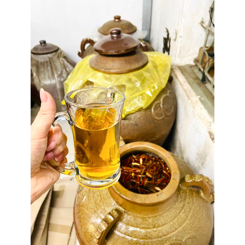 Rượu sâm cau uống êm, thơm, không đau đầu, khát nước chai 1 lít