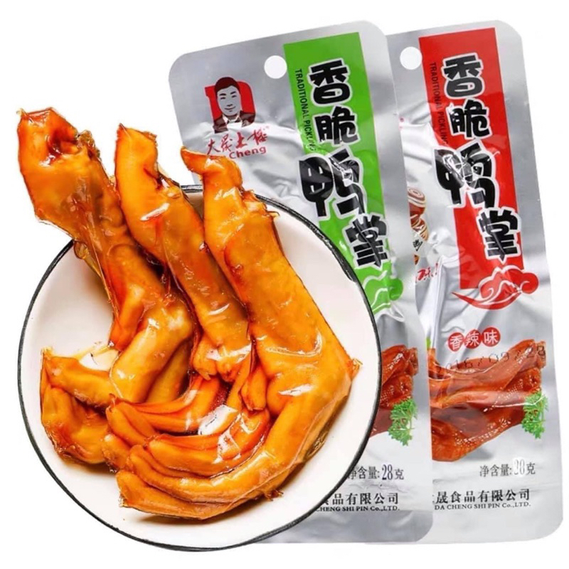 Chân Vịt Cay Dacheng Đài Loan Ăn Vặt Tiểu Muội