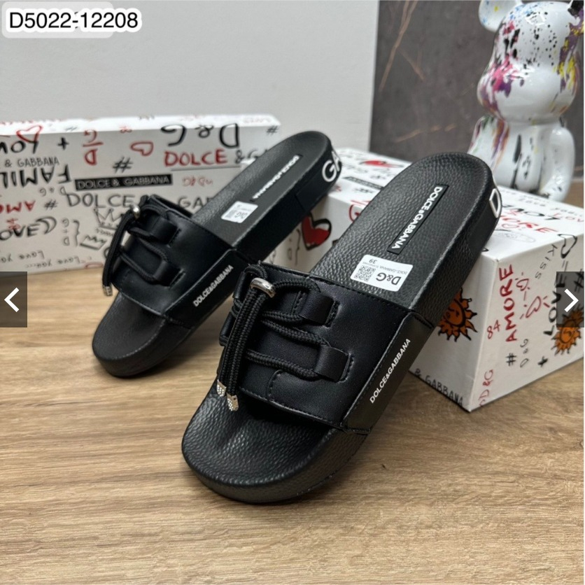 Dép Quai Ngang Nam D.G Quai Tang Dây Phối Da Đế Dập Logo Siêu Chất, Dép Lê Thắt Dây Trẻ Trung Siêu Hot 2023