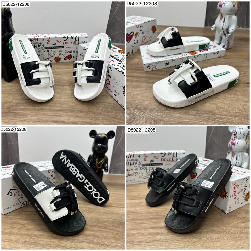 Dép Quai Ngang Nam D.G Quai Tang Dây Phối Da Đế Dập Logo Siêu Chất, Dép Lê Thắt Dây Trẻ Trung Siêu Hot 2023