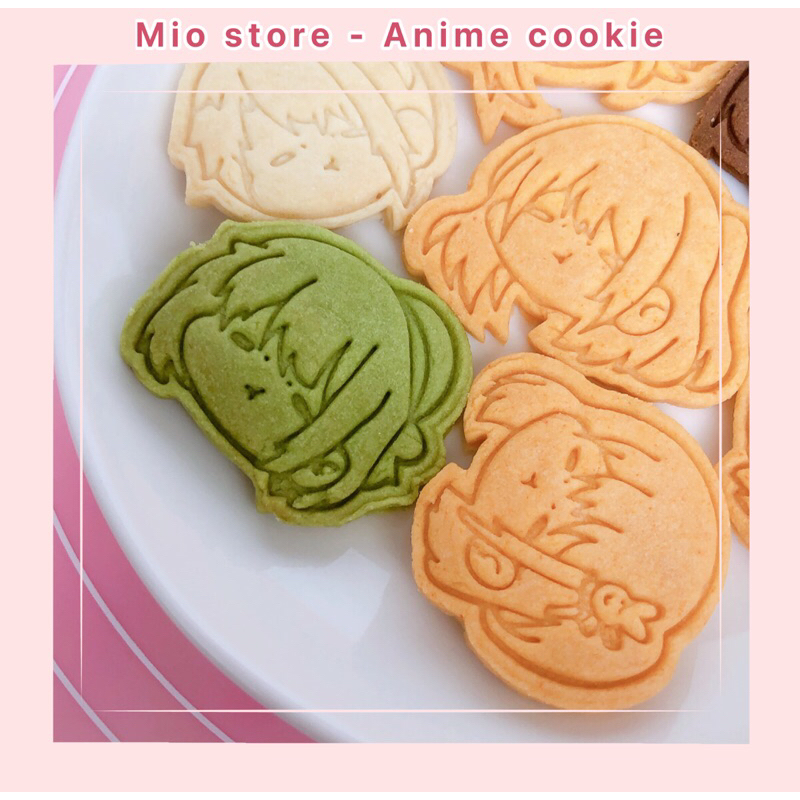 Bánh quy anime Oshi no ko nhiều vị bơ, phô mai, matcha, socola