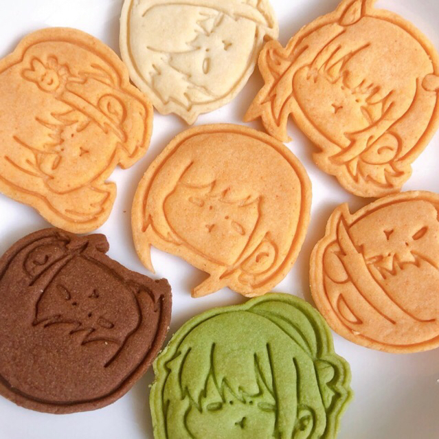 Bánh quy anime Oshi no ko nhiều vị bơ, phô mai, matcha, socola