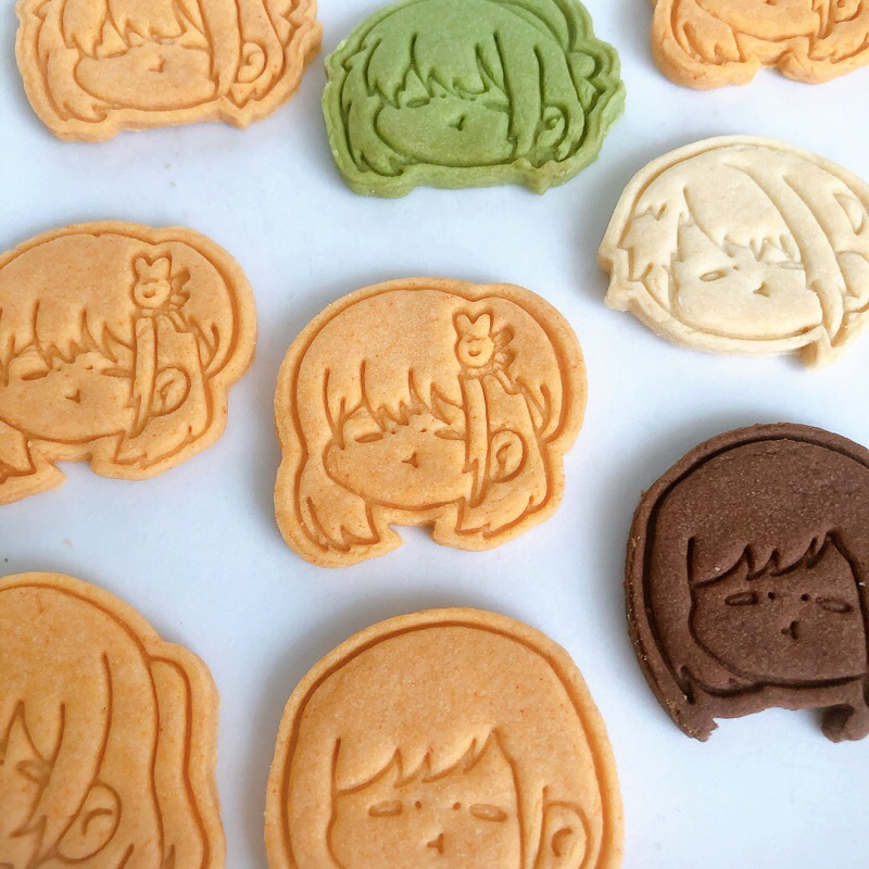 Bánh quy anime Oshi no ko nhiều vị bơ, phô mai, matcha, socola