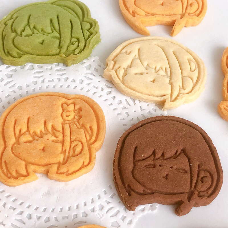 Bánh quy anime Oshi no ko nhiều vị bơ, phô mai, matcha, socola