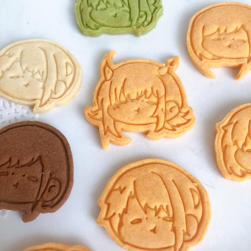 Bánh quy anime Oshi no ko nhiều vị bơ, phô mai, matcha, socola